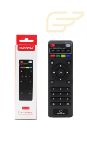 CONTROLE REMOTO PARA TV BOX KAPBOM KAP-1178