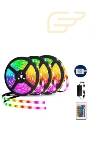 FITA DE LED RGB 5 METROS COM CONTROLE LEHMOX LEY-2103