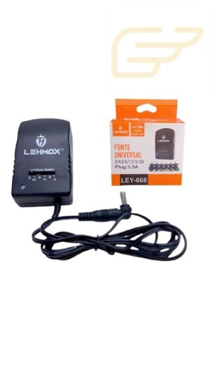 FONTE PORTATIL UNIVERSAL 3.5A LEHMOX LEY-668