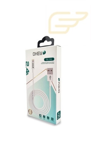 CABO USB TIPO C 2 METROS 2.4A OHEY DL-118