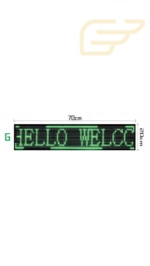 PAINEL DE LED 70X20CM STARMEGA ST-345