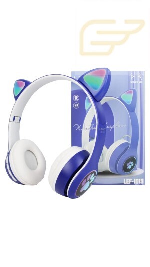 FONE DE OUVIDO BLUETOOTH COM ORELHAS E LED LEHMOX LEF-1019