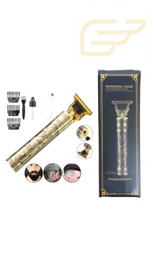 MAQUINA DE CABELO E BARBA PROFESSIONAL T-BLADE RH-08-1