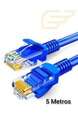 CABO DE REDE RJ45 COM 5 METROS KAPBOM KAP-W-5M