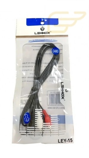 CABO P2 MACHO 2 RCA 1,5M LEHMOX LEY-15