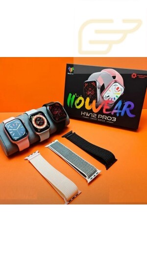 SMARTWATCH HW12 PRO3 + DUAS PULSEIRAS E CHAT GPT
