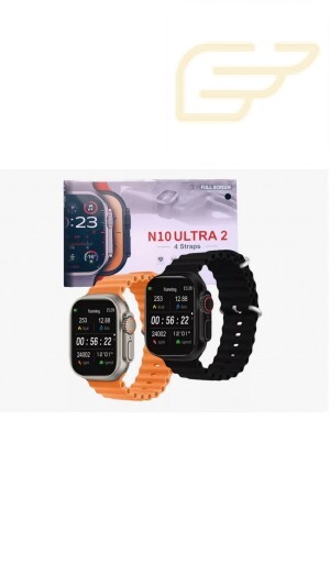 SMARTWATCH N10 ULTRA 2 COM 4 PULSEIRAS 2.2 FULL SCREEN