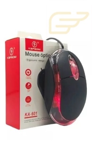 MOUSE USB OPTICO KAPBOM KA-601