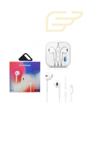 FONE DE OUVIDO EAR X7 LIGHTNING COM MICROFONE KAPBOM KA-X7