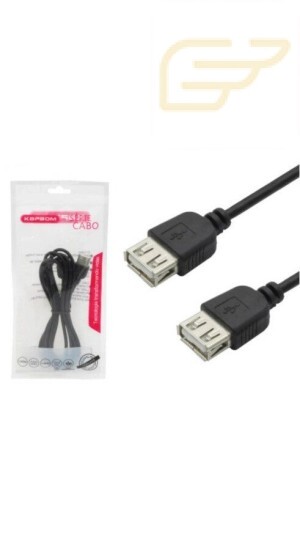 CABO EXTENSOR USB/ USB FEMEA 2 METROS KAPBOM KAP-UH022