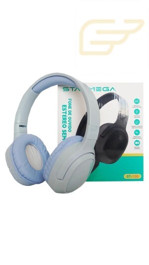 FONE DE OUVIDO ESTEREO SEM FIO STARMEGA ST-130 