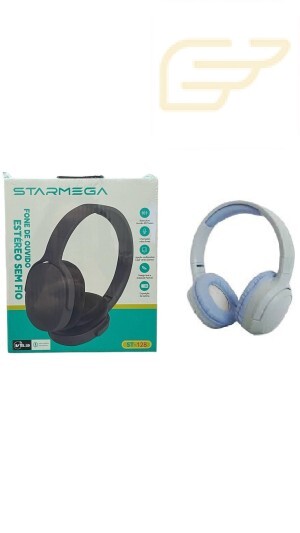 FONE DE OUVIDO ESTEREO SEM FIO STARMEGA ST-128