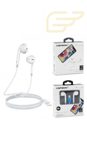 FONE DE OUVIDO LIGHTNING COM MICROFONE KAPBOM KA-708-5G