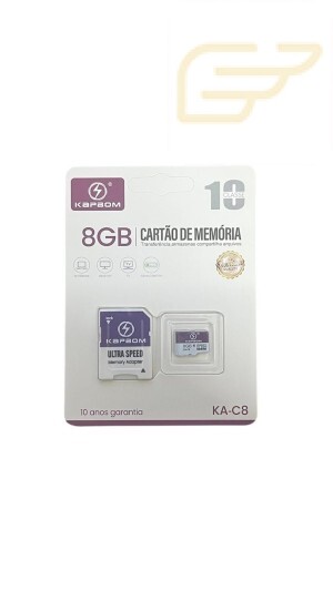 CARTAO DE MEMORIA 8GB KAPBOM KA-C8