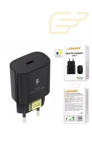 FONTE USB C TURBO 25W LEHMOX LE-139FUNTE