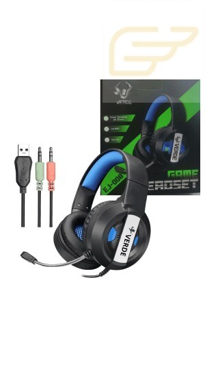 FONE HEADSET GAMER RGB VERDE EJ-008