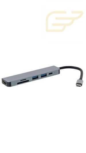 HUB TIPO C USB 3.0 6 PORTAS KAPBOM KA-6051
