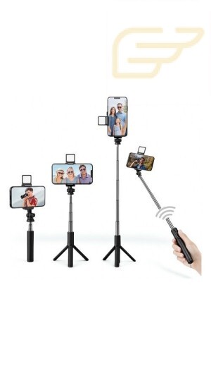 SUPORTE TRIPE COM LUZ DE LED KAPBOM KA-ZP106