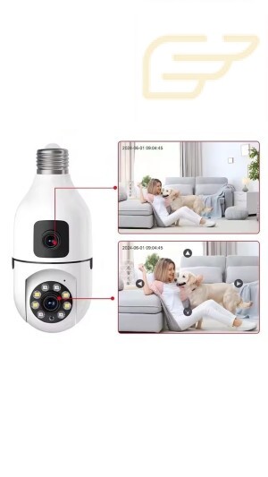 CAMERA SMART WIFI COM LENTE DUPLA KAPBOM G4-5D