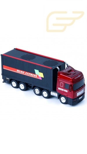 CAIXA DE SOM MINIATURA DE CAMINHAO XTRAD WS-528BT