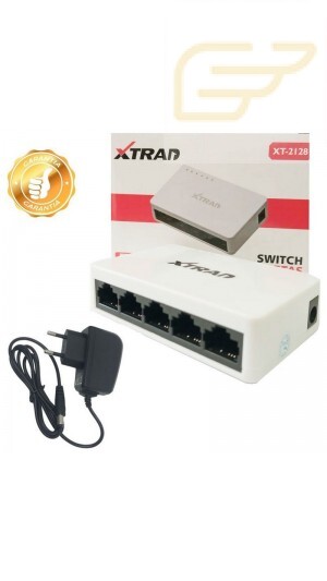 SWITCH 5 PORTAS 10/100 MBPS XTRAD XT-2128
