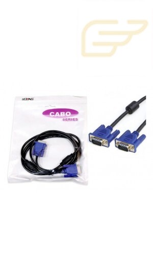 CABO DE MONITOR VGA+VGA 1.8 METROS DA LELONG LE-12